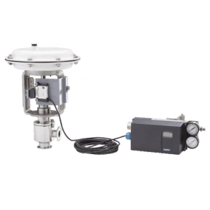 Picture of Control Valve with Remote Side Positioner