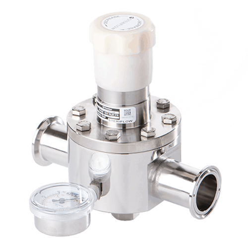 JSRH Series, Compressed Air & Gas Pressure Regulators by Steriflow Valve