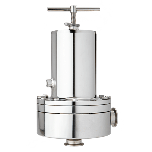 Picture of a Sanitary Air Augmented Back Pressure Regulator