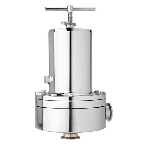 Picture of a Sanitary Air Augmented Back Pressure Regulator