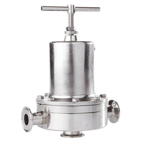 Picture of a Sanitary Back Pressure Regulator