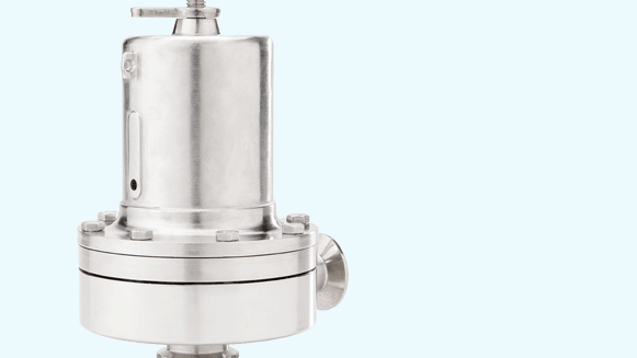 Picture of a sanitary pressure regulator