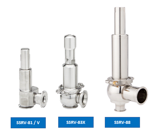Photo of Steriflow Sanitary Safety Relief Valves - SSRV Series