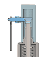 gas tight lever