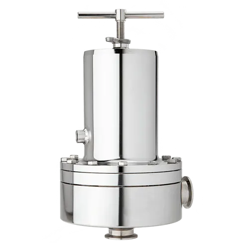 Picture of a Sanitary Air Augmented Back Pressure Regulator